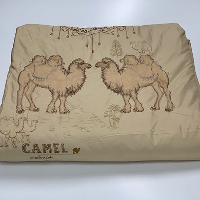 Одеяло шерсть верблюда двуспальное (200х220) (ET-031392)