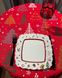 Скатерть Новогодняя с тефлоновым покрытием Ёлки Красный, арт.MG-TEF-300107
