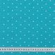 Скатертина MacroHorizon Горох Бірюза з акриловим покриттям водовідштовхувальна (MG-164601)