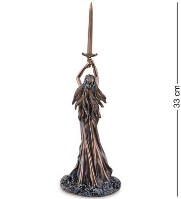 WS-1218 Статуетка "Володарка озера - господиня меча Екскалібура", 11*10*33 см