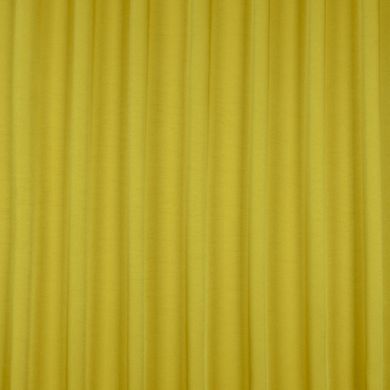 Штори Атлас декоративний Туреччина MacroHorizon Гірчично-жовтий, 170*145 см (2 шт.)