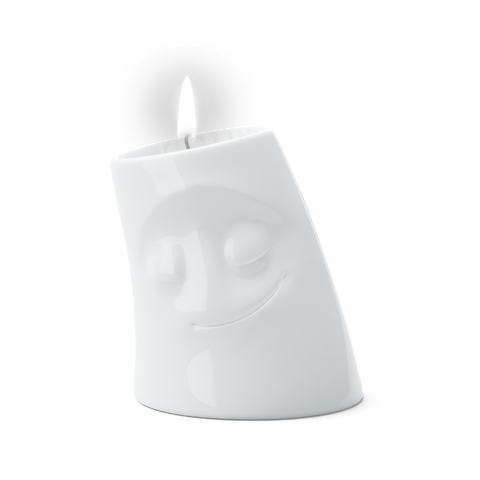 Подсвечник Tassen "Cosy" (8,5 см), фарфор, Белый