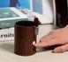 Портативний Bluetooth-динамік із вбудованим світильником Gingko Drum, дерево горіх