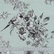Шторы в стиле Прованс Птичий Рай Мята (MG-SHT-167116-1)