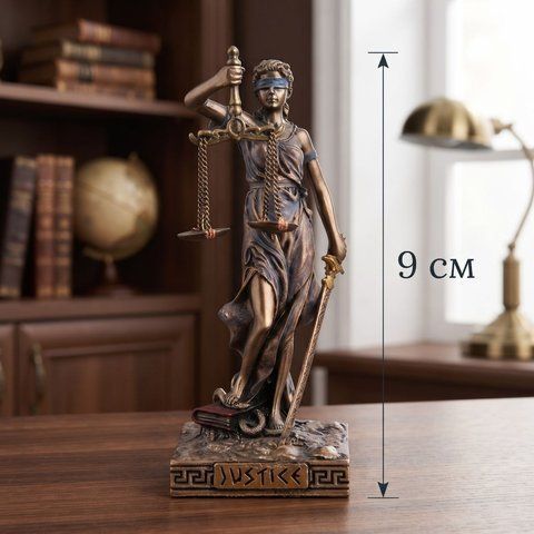 WS-1213 Статуетка "Феміда &mdash; богиня правосуддя" Veronese