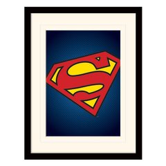 Постер в раме "DC Comics (Superman Symbol)" 30 x 40 см, 30*40 см