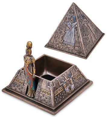 WS-1234 Скринька "Цариця Єгипту", 15,5*15*16 см