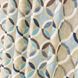 Декоративні штори з принтом Іспанія MacroHorizon Ритмо Синій, арт. MG-158779
