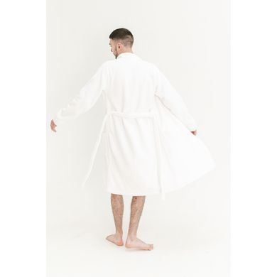 Халат-кимоно Lotus Home - Bold white махровый S