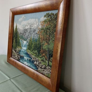 Гобеленовая картина в рамке "Водопад" 55&times;44 см, 55*44 см