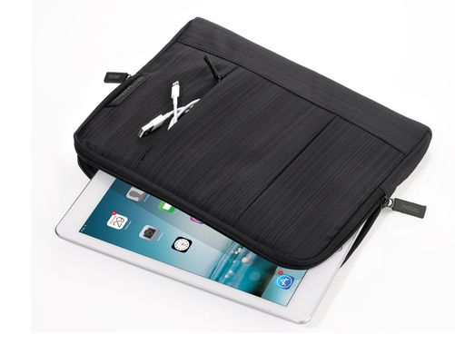 Чохол для iPad Troika Travel + Stand 10.1, чорний, Черный