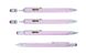 Шариковая многозадачная ручка Troika Construction со стилусом; линейкой; отверткой и уровнем; розовый