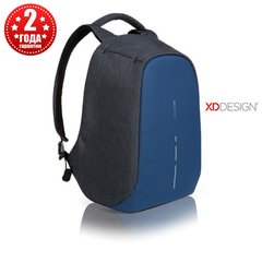 Рюкзак антизлодій міський XD Design Bobby Compact 14", Diver Blue (P705.535)