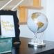 Глобус, що самообертається Solar Globe Mova "Політична карта" 11,4 см золотистий
