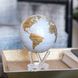 Глобус самовращающийся Solar Globe Mova "Политическая карта" 11,4 см золотистый