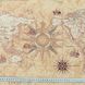 Штори декоративні Бавовна Іспанія MacroHorizon MAPS Бежевий