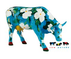 Коллекционная статуэтка корова Cowalina Dogwood, 30*9*20 см