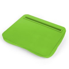 Подставка для закусок и планшета "Обед c iPad", зеленая