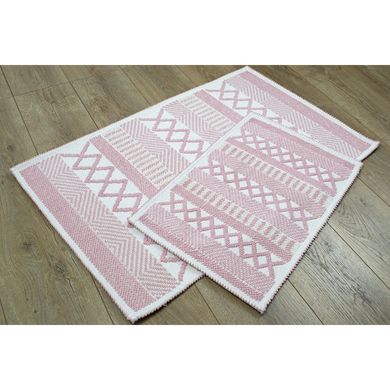 Набір килимків Irya - Kitaro pudra пудра 60*90+40*60