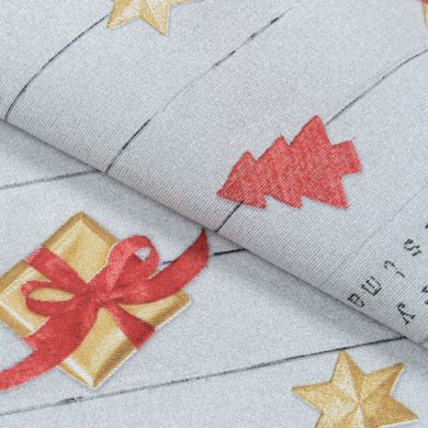 Шторы Новогодние Испания X-MAS Подарки, арт.MG-SHT-173571