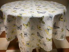 Скатертина з тефлоновим покриттям MacroHorizon Метелики Жовті