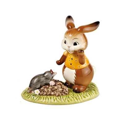 Статуетка "Кролик з кротом"