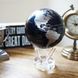 Гіро-глобус Solar Globe "Політична карта" 21,6 см сріблясто-чорний (MG-85-SBE)