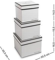 Подарочная упаковка WG-40 Набор коробок из 3шт - Вариант A (AE-301093)