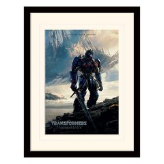 Постер в раме "Transformers The Last Knight (Rethink Your Heroes)" 30 x 40 см, 30*40 см