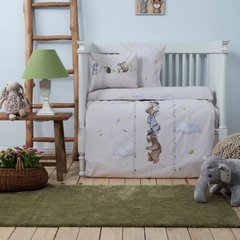 Дитячий набір в ліжечко для немовлят Karaca Home - Elephant Sky pembe (5 предметів)