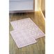 Набір килимків Irya - Marlina pudra пудра 60*90+40*60