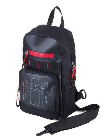 Рюкзак через плече "CROSS BAG" чорний