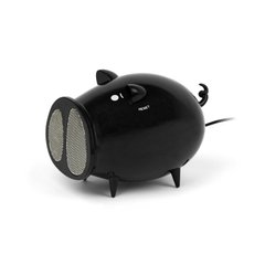 Радиоприемник с динамиками "Pig", Черный