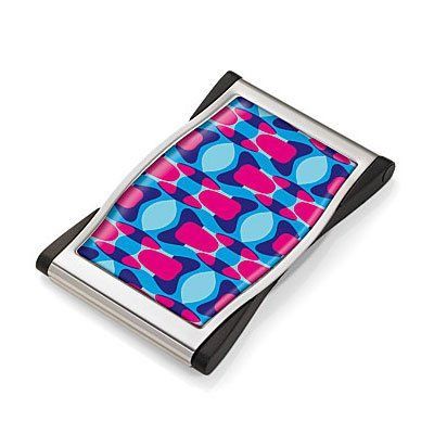 Визитница Muse, сріблястий, 10.7 х 7 см