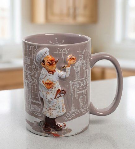 FO-83001 Кружка &laquo;Кухар&raquo; (Mug The Cook. Forchino)