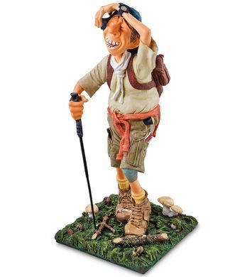 FO-85551 Статуетка &laquo;Турист&raquo; (The Hiker. Forchino)