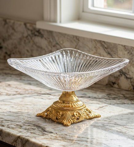 AR-4413 Фруктовница хрустальная (Юнион)