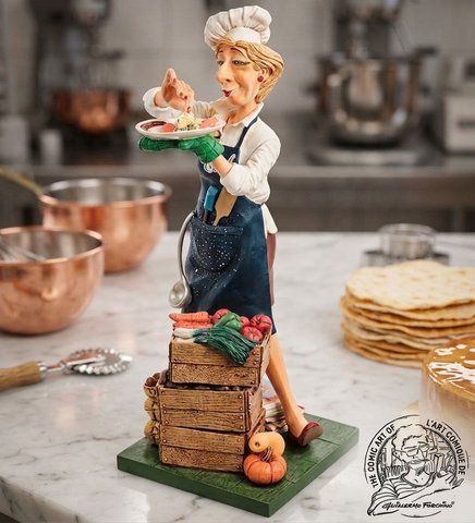 FO-85549 Статуетка &laquo;Кухар&raquo; (The Lady Cook. Forchino)
