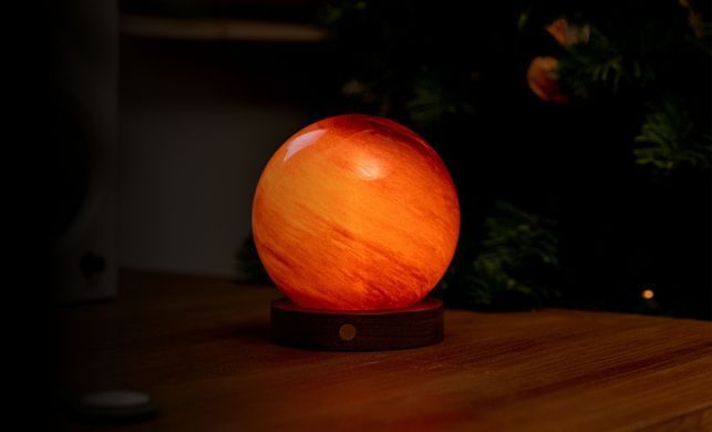 Світильник на акумуляторі Gingko AstraGlass Light Large, піщана буря, 8 режимів освітлення | G050L-SS