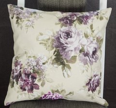 Наволочка декоративна у стилі Прованс 40х40 см Aquarel Lilac