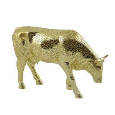 Колекційна статуетка корова "Mira Moo-Gold", Size L, 30*9*20 см