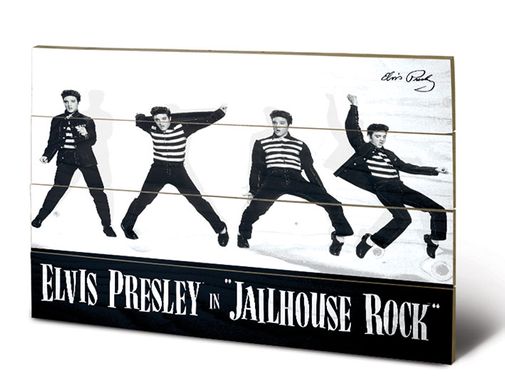 Постер дерев'яний "Elvis" 40 х 59 см, 40*59 см