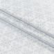 Скатертина Новорічна Святкова Іспанія Сніжинки Срібло з Люрексом арт.MG-NY163724
