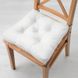 Подушка на стілець 40*40 см MacroHorizon Arizona Молочно-Білий